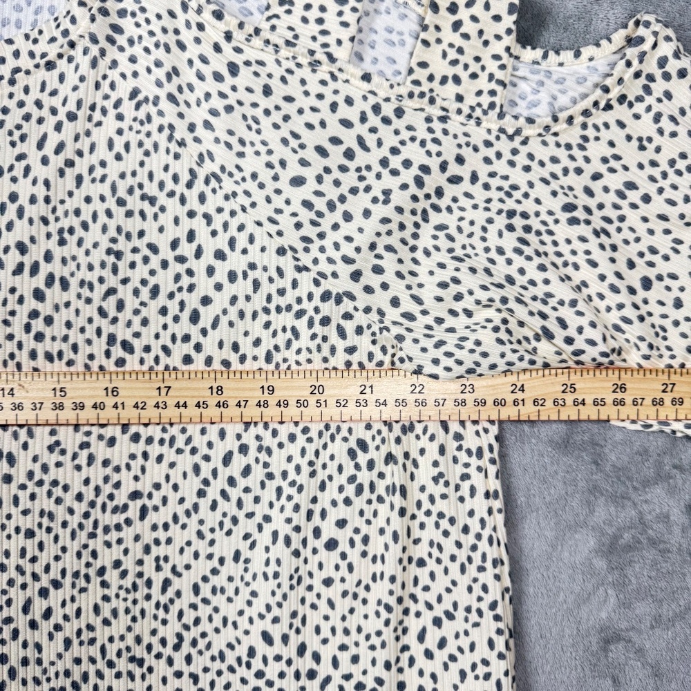 Ava James 2x Plus Size Dalmatian Dot Cold Shoulde… - image 7